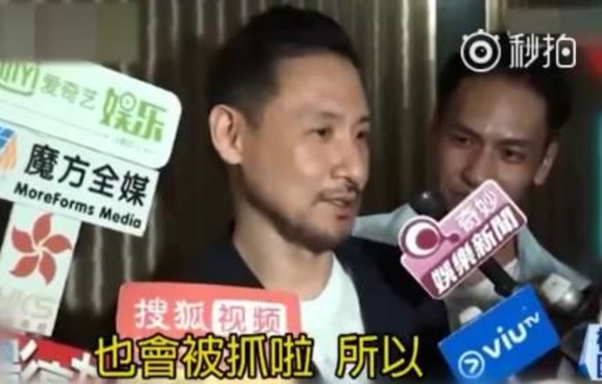 张学友回应抓逃犯 人都要娱乐做贼都会被抓